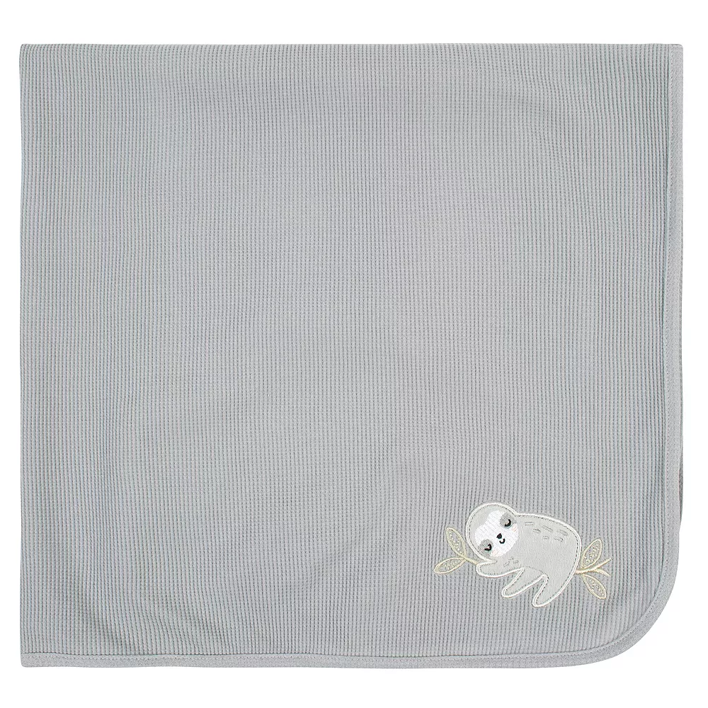 Just Born® 2-Pack Sloth Thermal Blankets 2 Just Born® 2-Pack Sloth Thermal Blankets - Image 2