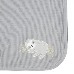 Just Born® 2-Pack Sloth Thermal Blankets 7 Just Born® 2-Pack Sloth Thermal Blankets -Baby World 5832209 ALT3