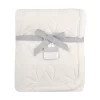Just Born® White Star Plush Blanket