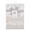 Just Born® 4-Pack Leaves Flannel Blankets