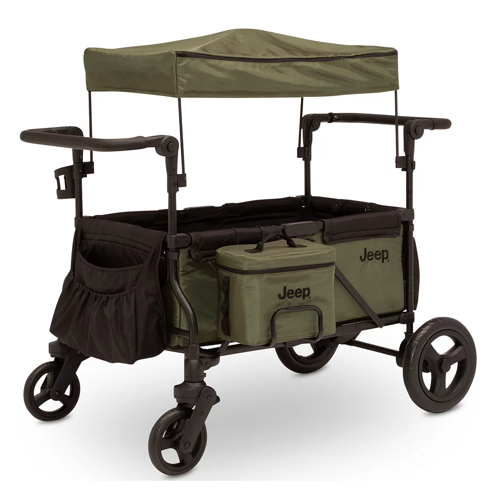 Jeep Deluxe Wrangler Stroller Wagon By Delta Children 1 Jeep Deluxe Wrangler Stroller Wagon By Delta Children