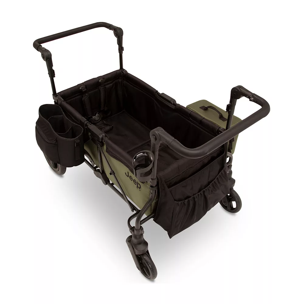 Jeep Deluxe Wrangler Stroller Wagon By Delta Children 6 Jeep Deluxe Wrangler Stroller Wagon By Delta Children - Image 6