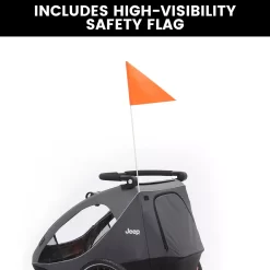 Jeep Everest 2-in-1 Child Bike Trailer And Stroller For 2 Kids By Delta Children -Baby World 5850335 ALT3