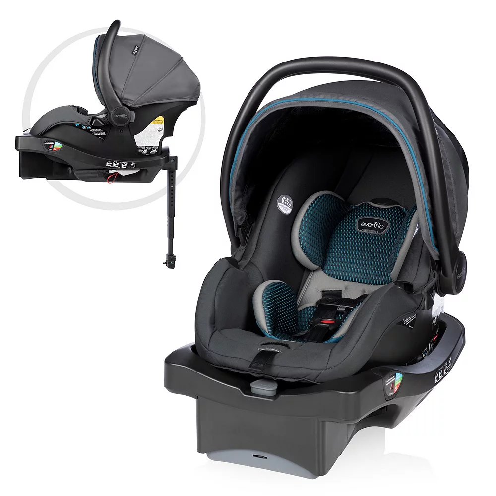 Evenflo Litemax DLX Infant Car Seat With SafeZone Load Leg Base 2 Evenflo Litemax DLX Infant Car Seat With SafeZone Load Leg Base - Image 2