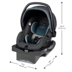 Evenflo Litemax DLX Infant Car Seat With SafeZone Load Leg Base 9 Evenflo Litemax DLX Infant Car Seat With SafeZone Load Leg Base -Baby World 5855877 ALT4