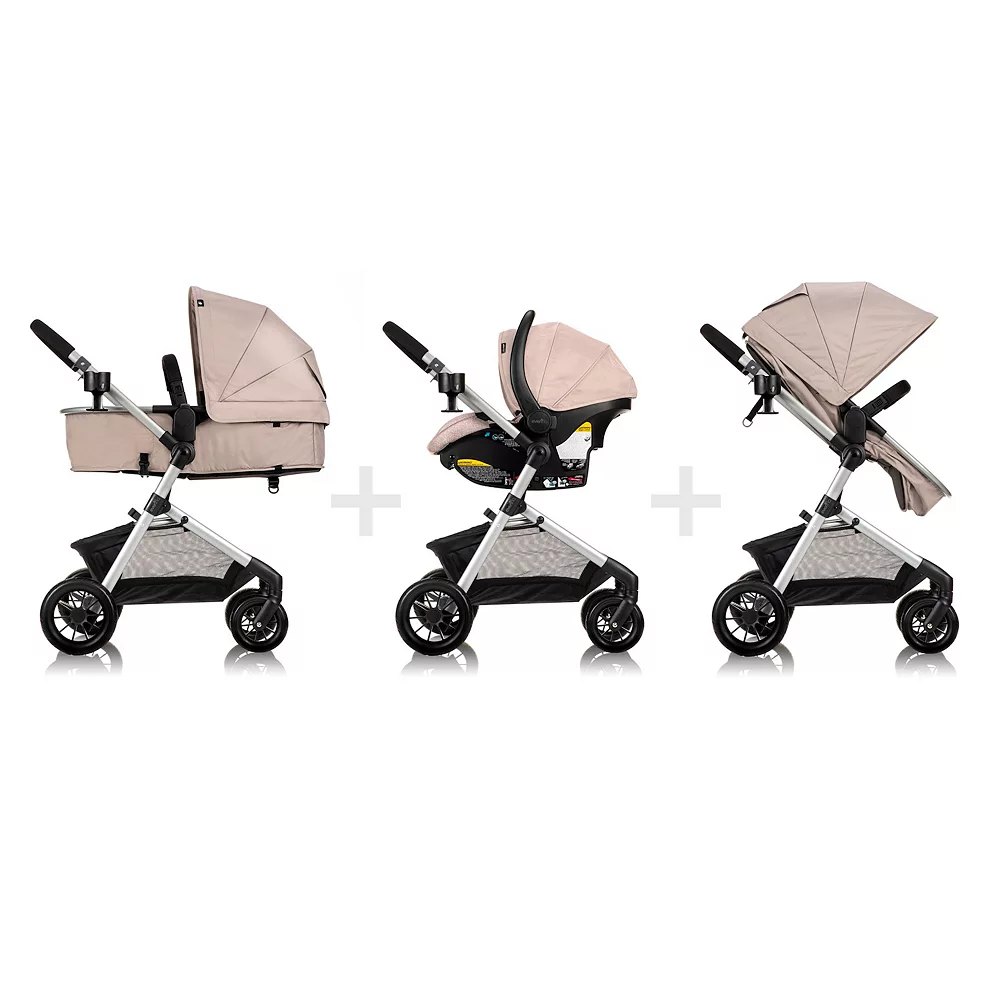 Evenflo Pivot Modular Travel System With SafeMax Infant Car Seat 4 Evenflo Pivot Modular Travel System With SafeMax Infant Car Seat - Image 4