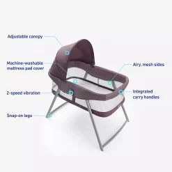 Graco DreamMore 2-in-1 Portable Bassinet -Baby World 5856666 ALT5