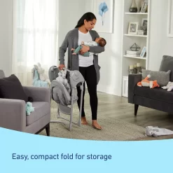 Graco Slim Spaces Compact Baby Swing 9 Graco Slim Spaces Compact Baby Swing -Baby World 5856685 ALT3