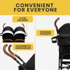 Jeep PowerGlyde Plus Side X Side Double Stroller By Delta Children 9 Jeep PowerGlyde Plus Side X Side Double Stroller By Delta Children -Baby World 5883716 ALT3