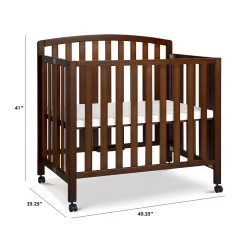 DaVinci Dylan Folding Portable 3-in-1 Mini Crib And Twin Bed -Baby World 5884623 ALT5