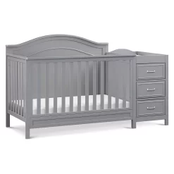 DaVinci Charlie 4-in-1 Convertible Crib & Changer Combo