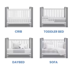 Delta Children Miles 4-in-1 Convertible Crib -Baby World 5959068 ALT4