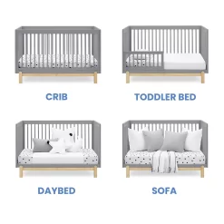 Delta Children Poppy 4-in-1 Convertible Crib 11 Delta Children Poppy 4-in-1 Convertible Crib -Baby World 5959266 ALT5