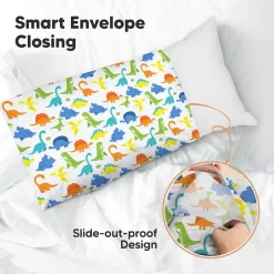 KeaBabies Toddler Pillowcase For 13X18 Pillow, Organic Toddler Pillow Case For Boys, Travel Pillow Case Cover -Baby World 5999524 ALT3