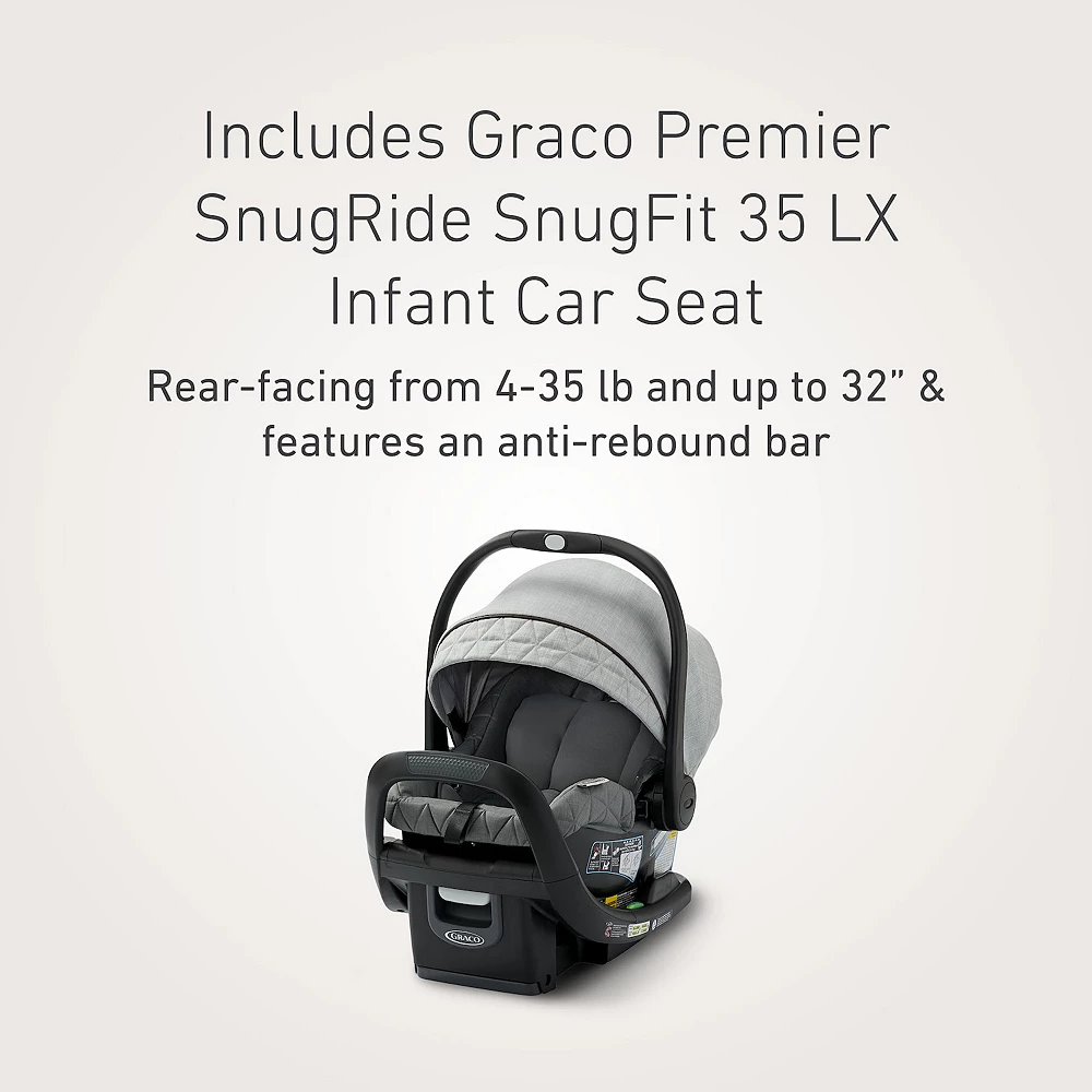 Graco Premier Modes™ Nest 3-in-1 Travel System 2 Graco Premier Modes™ Nest 3-in-1 Travel System - Image 2