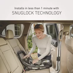 Graco Premier SnugRide SnugFit 35 XT Infant Car Seat - Midtown Collection -Baby World 6014898 ALT2