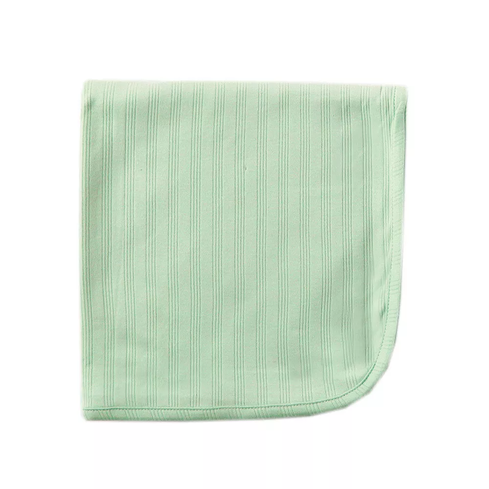 Touched By Nature Baby Organic Cotton Swaddle, Receiving And Multi-purpose Blanket, Celery, One Size 1 Touched By Nature Baby Organic Cotton Swaddle, Receiving And Multi-purpose Blanket, Celery, One Size