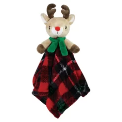 Hudson Baby Unisex Baby Animal Face Security Blanket, White Snowman, One Size -Baby World 6039772 ALT2