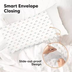 KeaBabies Toddler Pillowcase For 14X20 Pillow, Organic Toddler Pillow Case, Travel Pillow Case Cover -Baby World 6095248 ALT3