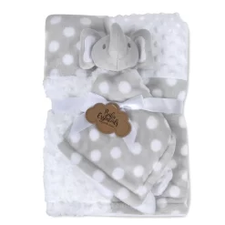 Baby Essentials Baby Blanket With Elephant Snuggly Set