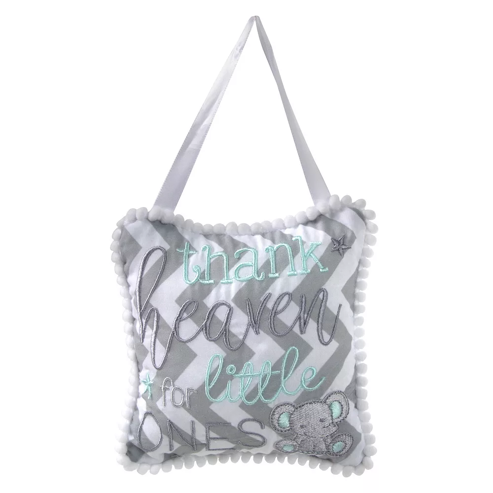 Baby Essentials "Thank Heaven For Little Ones" Baby Blanket And Door Sign Set 3 Baby Essentials "Thank Heaven For Little Ones" Baby Blanket And Door Sign Set - Image 3