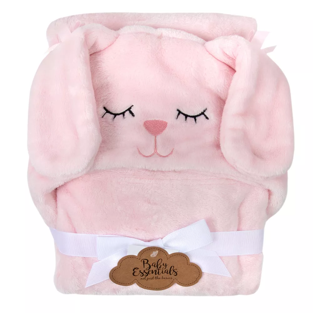 Baby Essentials Hooded Baby Blanket