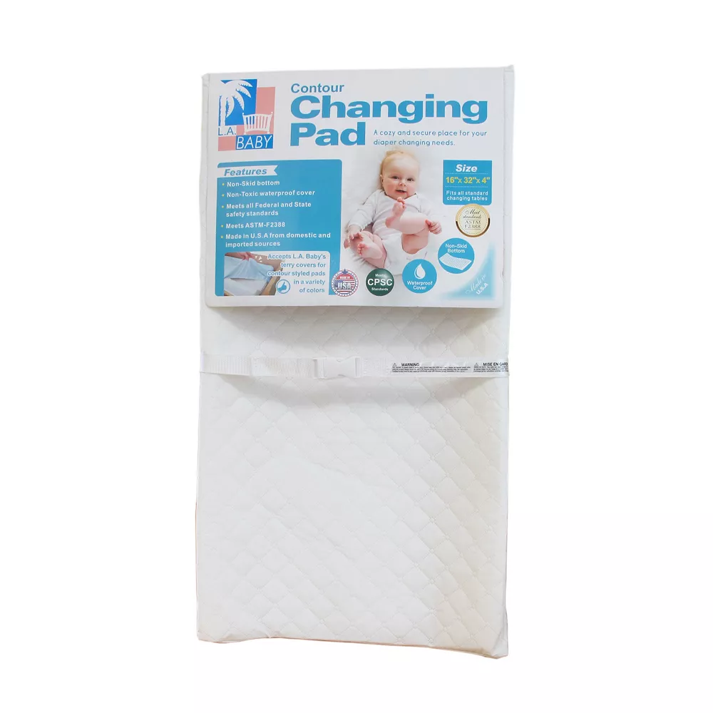 LA Baby 32-in. Contour Changing Pad & Cover Set 4 LA Baby 32-in. Contour Changing Pad & Cover Set - Image 4