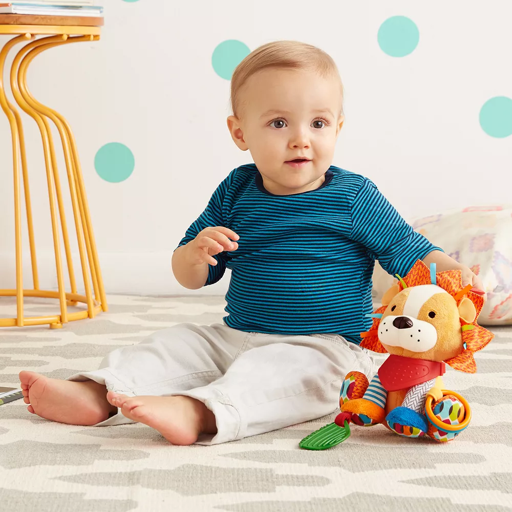 Skip Hop Bandana Buddies Activity Teether Rattle 4 Skip Hop Bandana Buddies Activity Teether Rattle - Image 4
