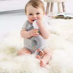 Skip Hop Silver Lining Cloud Rattle Moon Stroller Toy -Baby World 2755002 ALT3