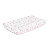 The Peanut Shell Safari Love Changing Pad Cover