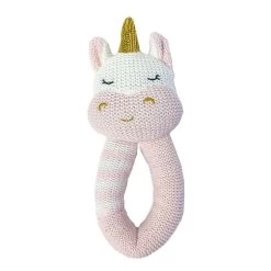 Living Textiles Baby Knit Rattle
