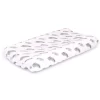 The Peanut Shell Farmhouse Feathers Changing Pad Cover