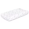The Peanut Shell Farmhouse Floral Leaves Changing Pad Cover