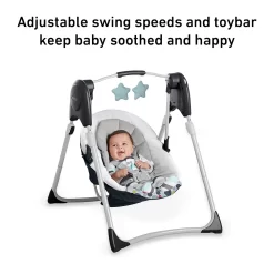 Graco Slim Spaces Compact Baby Swing -Baby World 4015209 ALT4