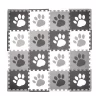 Tadpoles 16 Piece Paw Print Soft Foam Playmat Set
