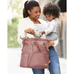 Skip Hop Mainframe Dusty Rose Diaper Backpack 11 Skip Hop Mainframe Dusty Rose Diaper Backpack -Baby World 4402356 ALT5