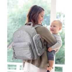 Carter's™ Carter’s Striped Handle It All Backpack Diaper Bag -Baby World 4435425 ALT2