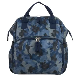 Baby Essentials Camouflaged Frame Diaper Backpack -Baby World 4555387 ALT3