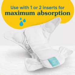 Charlie Banana 3-Pack Reusable Diaper Inserts 6 Charlie Banana 3-Pack Reusable Diaper Inserts -Baby World 4845398 ALT2