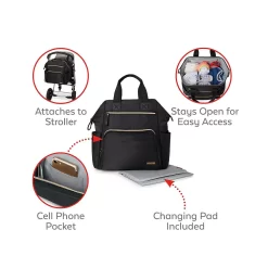Skip Hop Mainframe Wide-Open Diaper Backpack -Baby World 5010528 ALT3