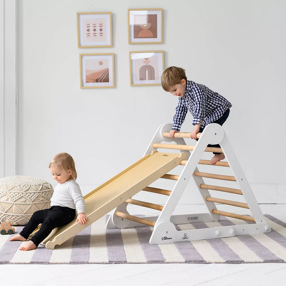 Little Partners 2-in-1 Climbing Ramp Slide 4 Little Partners 2-in-1 Climbing Ramp Slide - Image 4