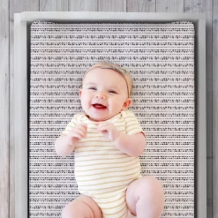 The Peanutshell Animal Stripe 2-Pack Changing Pad Cover -Baby World 5341725 ALT4