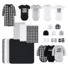Baby The Peanutshell 23-Piece Black & White Checker Gift Set
