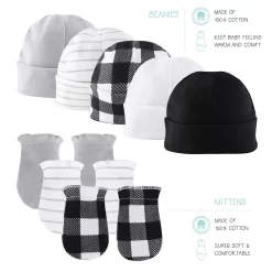 Baby The Peanutshell 23-Piece Black & White Checker Gift Set -Baby World 5674761 ALT