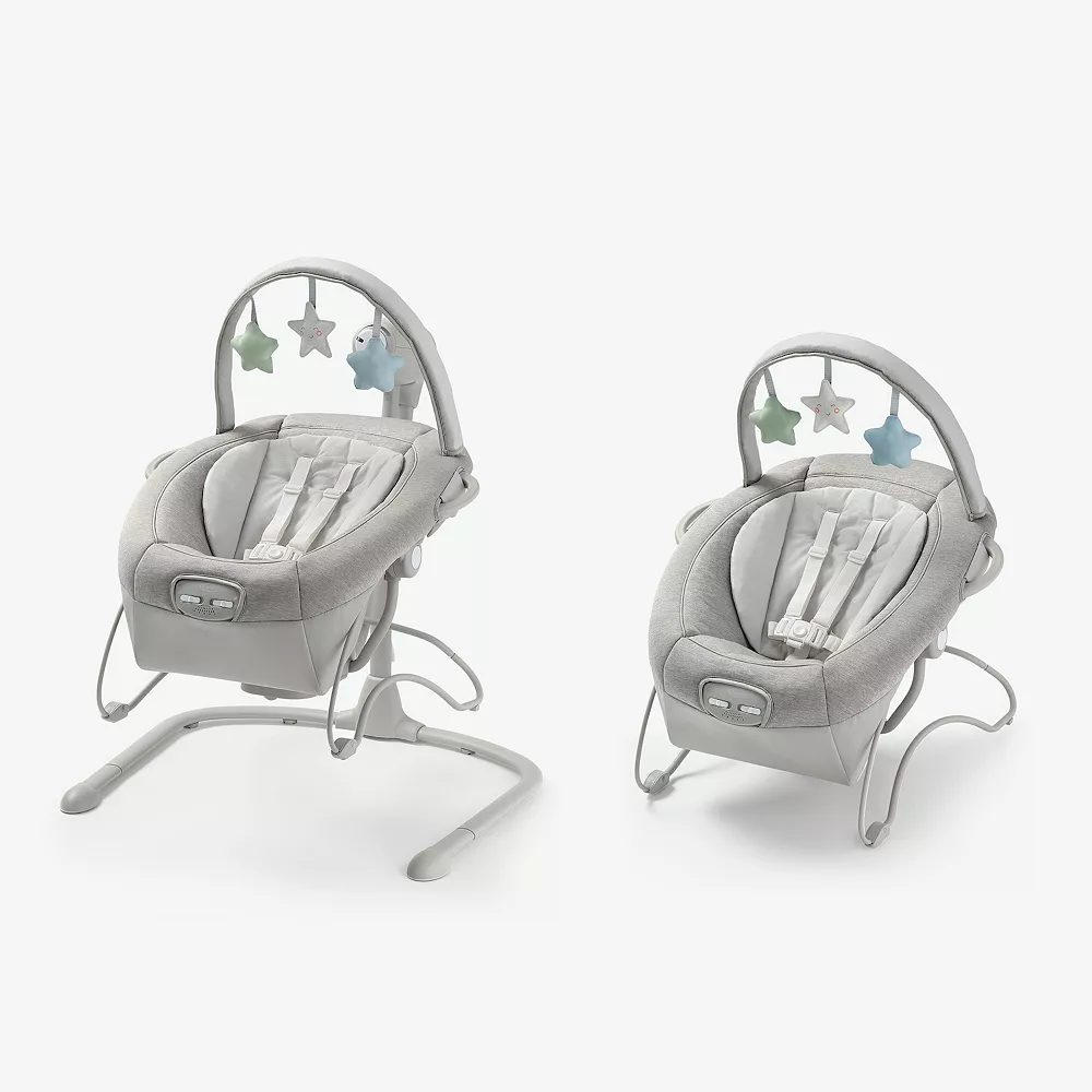 Graco Modern Cottage Collection Soothe 'n Sway LX Swing With Portable Bouncer 2 Graco Modern Cottage Collection Soothe 'n Sway LX Swing With Portable Bouncer - Image 2