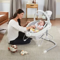 Graco Modern Cottage Collection Soothe 'n Sway LX Swing With Portable Bouncer 6 Graco Modern Cottage Collection Soothe 'n Sway LX Swing With Portable Bouncer -Baby World 5760373 ALT2
