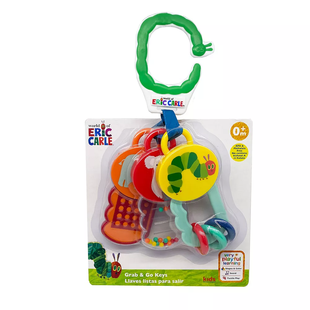 Baby The World Of Eric Carle The Very Hungry Caterpillar Plastic Toy Keys 2 Baby The World Of Eric Carle The Very Hungry Caterpillar Plastic Toy Keys - Image 2
