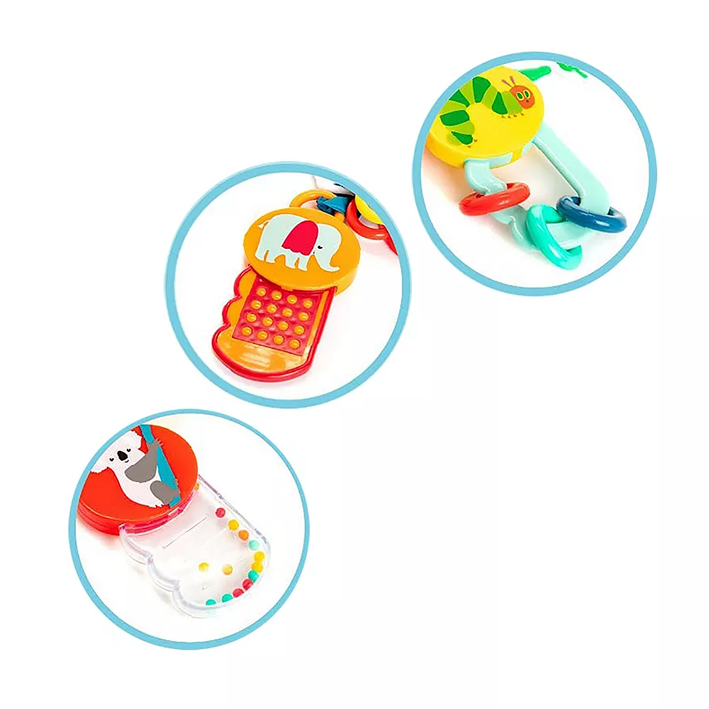 Baby The World Of Eric Carle The Very Hungry Caterpillar Plastic Toy Keys 3 Baby The World Of Eric Carle The Very Hungry Caterpillar Plastic Toy Keys - Image 3