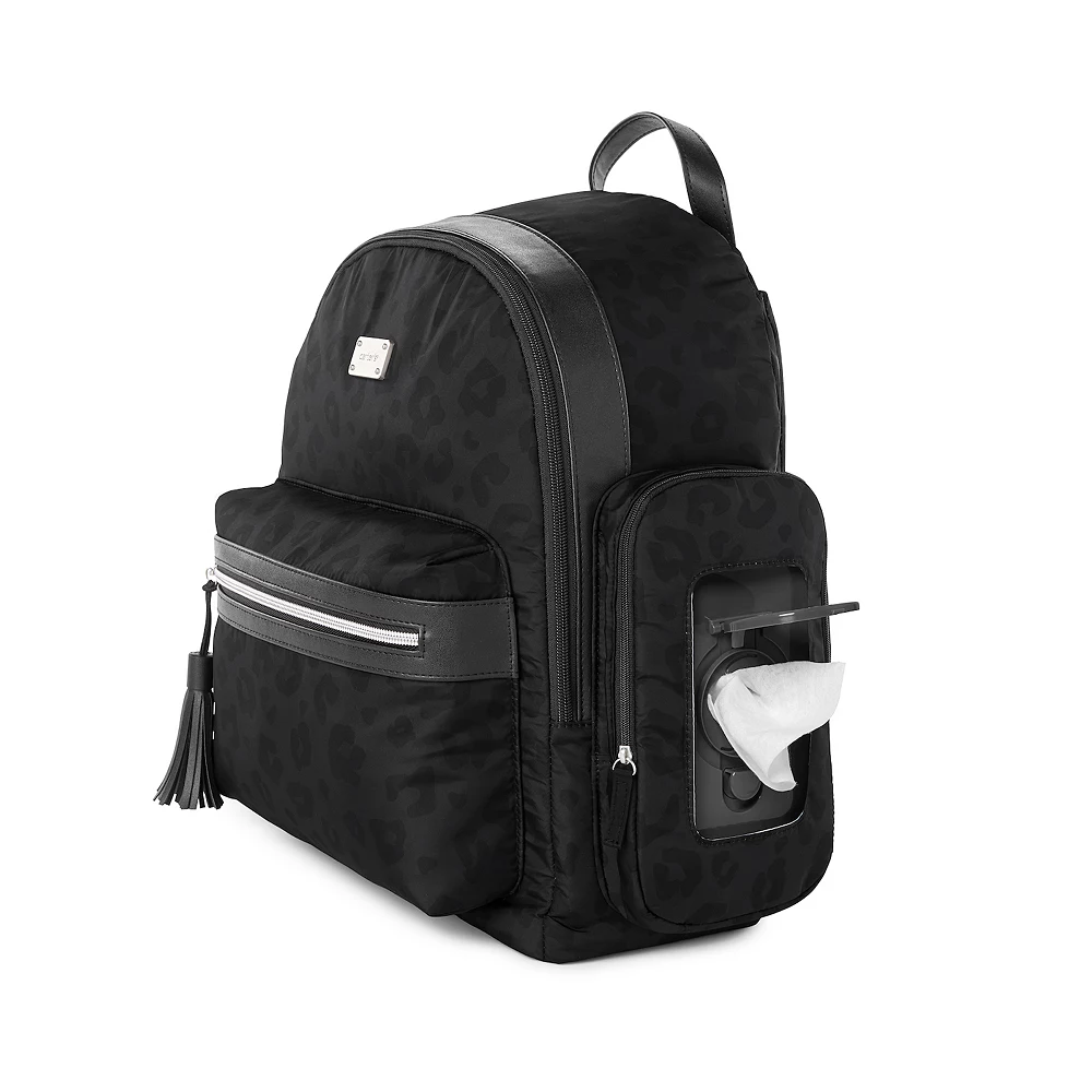 Skip Hop Handle It All Tonal Leopard Baby Backpack 2 Skip Hop Handle It All Tonal Leopard Baby Backpack - Image 2