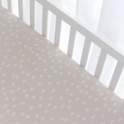 Living Textiles Rainbow Cotton Jersey Fitted Sheet -Baby World 5856909 ALT2